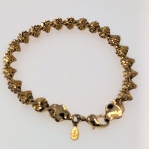 Premier Designs Braided Wrap Bracelet in Goldtone EUC Unisex Women Men Jewelry